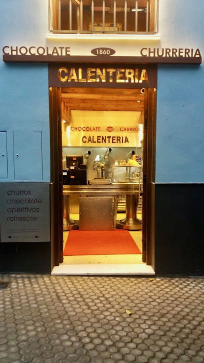 Calentería 1860. Churreria Chocolateria